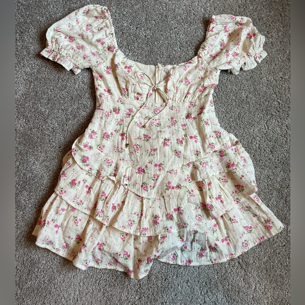 Olivaceous Aneesha dress